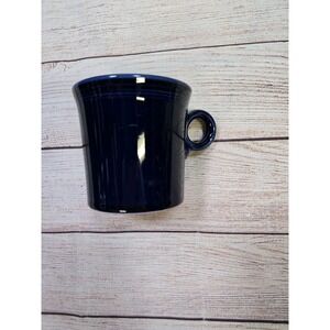 Fiestaware Fiesta Tom & Jerry Coffee Mug Cobalt Blue ORing Handle Homer Laughlin